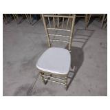 (48) Gold Chiavari Chairs...