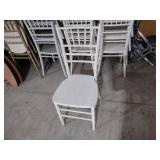 (48) White Chiavari Chairs...