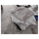 White Vinyl Canvas Tent, 20x20...