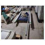 White Vinyl Canvas Tent, 20x20...