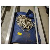 White Vinyl Canvas Tent, 20x20...