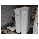 (126) Poly Folding Chairs...