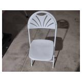 (62) Poly Folding Chairs...