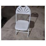 (64) Poly Folding Chairs...