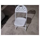 (64) Poly Folding Chairs...