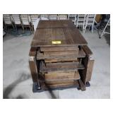 (10) Sweetheart Farmer Tables, 46x30
