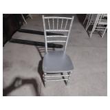 (40) Silver Chiavari Chairs...