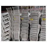 (40) Silver Chiavari Chairs...