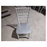 (40) Silver Chiavari Chairs...