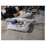 White Vinyl Canvas Tent, 20x40...