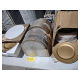 Assorted Charger Plates...