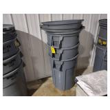 (3) Rubbermaid Brute 44 Gallon Cans...