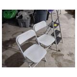 Step Stool & (2) Chairs...