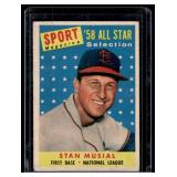 Stan Musial 1958 Topps All-Star #476 Vintage Baseball Card
