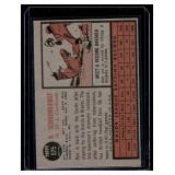 1962 Topps Red Schoendienst #575 (SUPER TOUGH HIGH # SP) Vintage Baseball Card