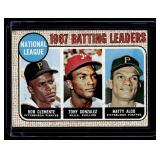 Roberto Clemente 1968 Topps NL Batting Leaders #1 Vintage Baseball Card