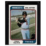 Tony Oliva 1974 Topps #190 Vintage Baseball Card