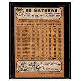 Eddie Mathews 1968 Topps #58 Vintage Baseball Card