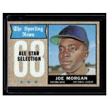 Joe Morgan All-Star 1968 Topps #364 Vintage Baseball Card
