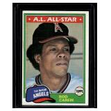 Rod Carew 1981 Topps #100 Vintage Baseball Card