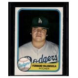 Fernando Valenzuela RC 1981 Fleer #140 Rookie Vintage Baseball Card