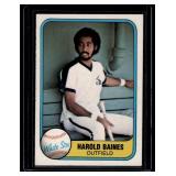 Harold Baines RC 1981 Fleer #346 Rookie Vintage Baseball Card