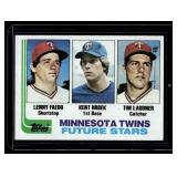 Kent Hrbek RC 1982 Topps Minnesota Twins Future Stars #766 Rookie Vintage Baseball Card
