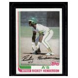 Rickey Henderson 1982 Topps #610 Vintage Baseball Card