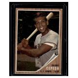 Orlando Cepeda 1962 Topps #40 Vintage Baseball Card