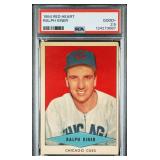 Ralph Kiner PSA 2.5 1954 Red Heart SP Short Print Rare Vintage Baseball Card
