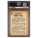 Nolan Ryan RC PSA 3 (MC) 1968 Topps #177 Mets Rookie Stars w/ Jerry Koosman Vintage Iconic Rookie Baseball Card