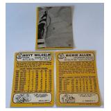 1968 Topps 3 Card Star Lot - Allen, Wilhelm, Cepeda - Vintage Baseball Cards