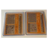 Bart Starr / Gale Sayers 1970 Topps Football Cards (Low Grade)