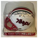 Randy White Signed Maryland Terrapins Mini Helmet with Tristar COA