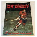1973 NHL Hockey Players Photot Album - Complete with all stickers / photos! - Vintage Hockey Cards