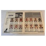 1973 NHL Hockey Players Photot Album - Complete with all stickers / photos! - Vintage Hockey Cards