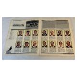 1973 NHL Hockey Players Photot Album - Complete with all stickers / photos! - Vintage Hockey Cards