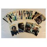 1980 Topps Giant Football 30 Card Set - Payton, Dorsett, Harris, Bradshaw and More w/ Extras