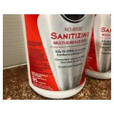 No-Rinse Sanitizing Wipes