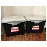 Staples Portable File Totes