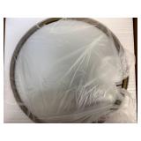 18" x 18" Rounded Bathroom Mirror