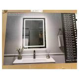 44" x 30" LED Bathroom Mirror