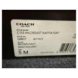 Coach Wildbeast Nappa - Size 5M