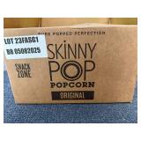 Box Of Skinny Pop Original Popcorn