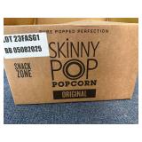 Box Of Skinny Pop Original Popcorn