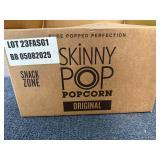 Box Of Skinny Pop Original Popcorn