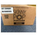 Box Of Skinny Pop Original Popcorn