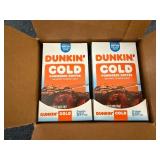 12 Cartons Of Dunkin Powdered Instant Coffee