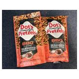 2 Bags Of Bbq Dots Pretzels