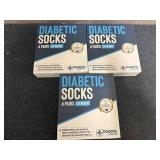 3 X 4Ct Pack Of Diabetic Socks